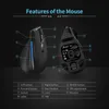 Souris sans fil ZELOTES F-36A 2,4G, roue de conception Voir les images du produit 7
