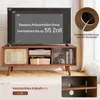 COSTWAY TV skrinka, TV stolík, TV stolík s ratanovými a Náhľad obrázku produktu 6