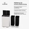 Klarstein EcoVista Mülleimer - 60L Abfalleimer mit 2 Produktbild-Vorschau 3