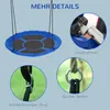 Outsunny Nestschaukel Ø110cm Hängeschaukel bis 100 kg Produktbild-Vorschau 6