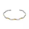 Boccia Damen Armband 0370-02 Titan bicolor goldplattiert Produktbild-Vorschau 1