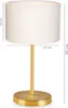 Opviq, AYD - 2605, Tischleuchten, Creme, PVC, 13 x 13 x 35 Produktbild-Vorschau 4