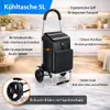 BigDean boodschappenwagen, inklapbaar, 56 liter inhoud, met Productafbeelding-voorbeeld 3