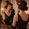 20er Set Damen Kostüm – 1920er Jahre Charleston Accessories Produktbild-Vorschau 5