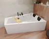 Wanna Akrylowa Zestaw 5w1 Asymetryczna 150x85 Prawa Biała + Podgląd zdjęcia produktu 1