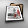 Gerahmtes Poster - Schwarzer Rahmen - London Bus - 30x40 cm Produktbild-Vorschau 3