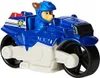 A toy police motorcycle with a dog character riding it. Produktbild-Vorschau