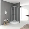 Cabine doccia 90x90 MARWELL Set Crystal Round 90 x 90 x 200 Anteprima dell’immagine prodotto 2