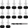 12 Stück Möbelfüße Verstellbar, M8x50mm Nivellierfüße Produktbild-Vorschau 1