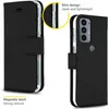 Accezz Wallet TPU Klapphülle Motorola Edge 20 - Schwarz Produktbild-Vorschau 5