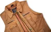 Herren Lamm Nappa Lederweste Weiches Leder Freizeitweste Produktbild-Vorschau 4