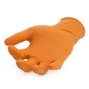 Kunzer Nitril-Einweghandschuhe orange TIGER GRIP Größe M Produktbild-Vorschau 13