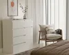 Komoda so šuplíkmi ELBE - biela Náhľad obrázku produktu 8