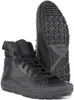 A pair of black Converse Chuck Taylor All Star Berkshire boots are shown from a slightly angled front view, with one boot in the foreground and the other behind it, showing its sole. Produktbild-Vorschau