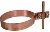 DEHN regenpijpbouten, diameter 100 mm, koper, met dubbele Productafbeelding-voorbeeld 1