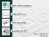 2er Set Badematte Badvorleger mit Waffelmuster, 100% Produktbild-Vorschau 2