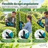 1500W Tagliasiepi a batteria 21V Brushless, lama da 52 cm, Anteprima dell’immagine prodotto 7