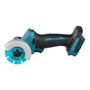 A cordless angle grinder with a cutting disc. Produktbild-Vorschau