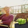 Relaxdays Aiuola rialzata in metallo, stretta, per erbe Anteprima dell’immagine prodotto 3