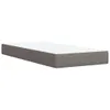 Boxspringbett mit Matratze Taupe 100x200 cm Stoff Produktbild-Vorschau 9