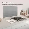 KitchenYeah© Herdabdeckplatte Elefant - Schwarz - Weiß , Produktbild-Vorschau 3