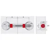 Hettich Arbeitsplattenverbinder, L 65 mm, Maß X 30-37 mm, Produktbild-Vorschau 2