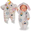 MGA BABY born Schneeanzug Creme 43cm Podgląd zdjęcia produktu 2