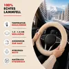 Walser Lenkradbezug Lammfell schwarz, 19567 Produktbild-Vorschau 6