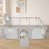 Baby Laufstall 182x 120x 66cm mit Basketball-Netz Produktbild-Vorschau 2