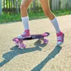 Malplay Mini Skateboard mit Leuchtende RGB LED-Räder,56cm Produktbild-Vorschau 12