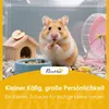 PawHut Hamsterkäfig aus Holz 3 Etagen 76 x 45,5 x 77 cm Produktbild-Vorschau 9