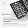 Klarstein Turbocast plynová varná doska - 5 horákov z Náhľad obrázku produktu 6