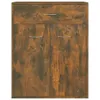 vidaXL Credenza in rovere fumé 60x30x75 cm Materiale a base Anteprima dell’immagine prodotto 13
