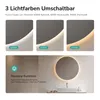 EMKE Specchio da bagno a LED rotondo, diametro 70 cm. Anteprima dell’immagine prodotto 2