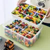Kruzzel 25758 4-stöckige Blockbox, 29 l Produktbild-Vorschau 20
