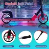 Trottinette pliable COSTWAY, trottinette à 3 niveaux de Voir les images du produit 6