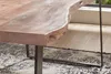 Esstisch Baumkante massiv Akazie natur 200 x 100 schwarz Produktbild-Vorschau 6