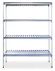 HENDI Étagère de rangement en aluminium, 1280x405x(H)1685mm Voir les images du produit 1