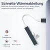 USB C Hub mit 4 USB 3.0 Anschlüssen – Datenhub für Laptop Produktbild-Vorschau 2