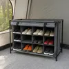 Scaffale porta scarpe da campeggio Relaxdays, 16 scomparti, Anteprima dell’immagine prodotto 2