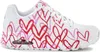 Skechers Uno Spread the Love Baskets blanc/rouge Voir les images du produit 47