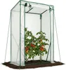 VOUNOT® Schuin dak kas, foliekas 100x50x150cm voor Productafbeelding-voorbeeld 1