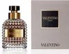 A bottle of Valentino Uomo Eau De Toilette and its packaging are displayed side-by-side on a white background. Anteprima dell’immagine prodotto