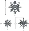 Oblique Unique 3D Schneeflocken 6er Set Eiskristalle Produktbild-Vorschau 2