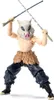 A figurine of Inosuke Hashibira from Demon Slayer holding two swords. Náhled obrázku produktu