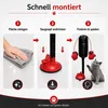 Interaktives Katzenspielzeug mit Saugnapf, Katzen Boxsack Produktbild-Vorschau 4