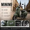 Motorroller 50 ccm Burnout MiniMe 2.0 Mattgrün 45 km/h Produktbild-Vorschau 7