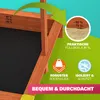 SPIELWERK® Sabbiera con Tetto 120x120cm Protezione UV 50 Anteprima dell’immagine prodotto 5