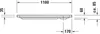 Duravit Duravit Rechteck-DW D-CODE we 1100x750x85mm Produktbild-Vorschau 7