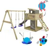 Tour de jeux Wickey Smart Camp avec cabane et balançoire, Voir les images du produit 2